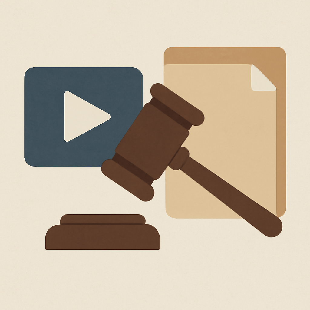 Not Required to Play Video Evidence Before Witness or Transcribe Its Contents Supreme Court