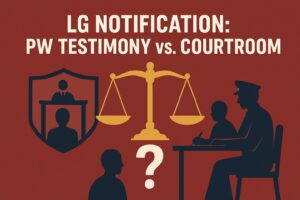 Read more about the article LG’s Notification on Police Testimony: Convenience or Concern?