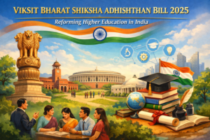 Read more about the article Viksit Bharat Shiksha Adhishthan Bill, 2025: Reimagining the Governance of Higher Education in India
