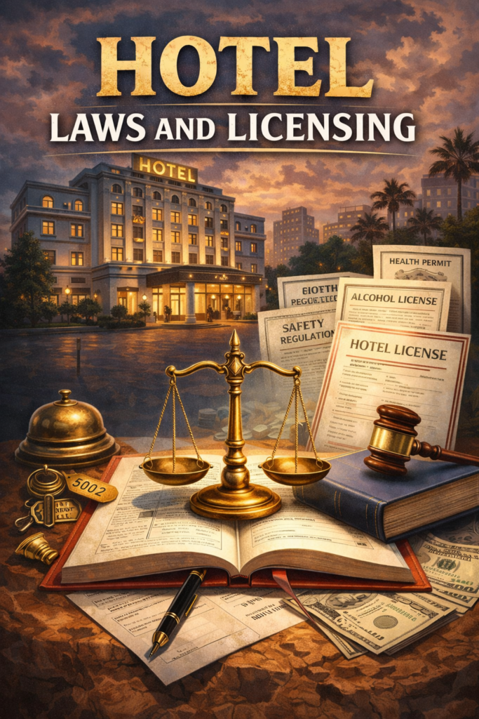 HOTEL LAWS AND LICENSING
