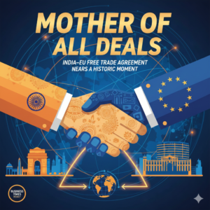 Read more about the article “Mother of All Deals”: India–EU Free Trade Agreement Nears a Historic Moment