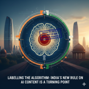 Read more about the article Labelling the Algorithm: India’s New Rule on AI Content Is a Turning Point