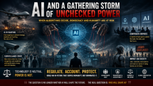 Read more about the article AI and a Gathering Storm of Unchecked Power