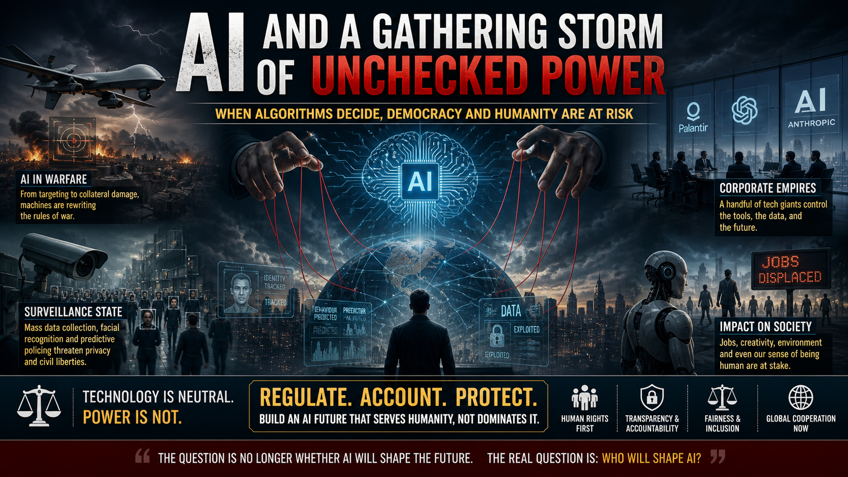 Read more about the article AI and a Gathering Storm of Unchecked Power