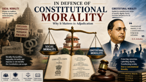 Read more about the article In Defence of Constitutional Morality: Why It Matters in Adjudication